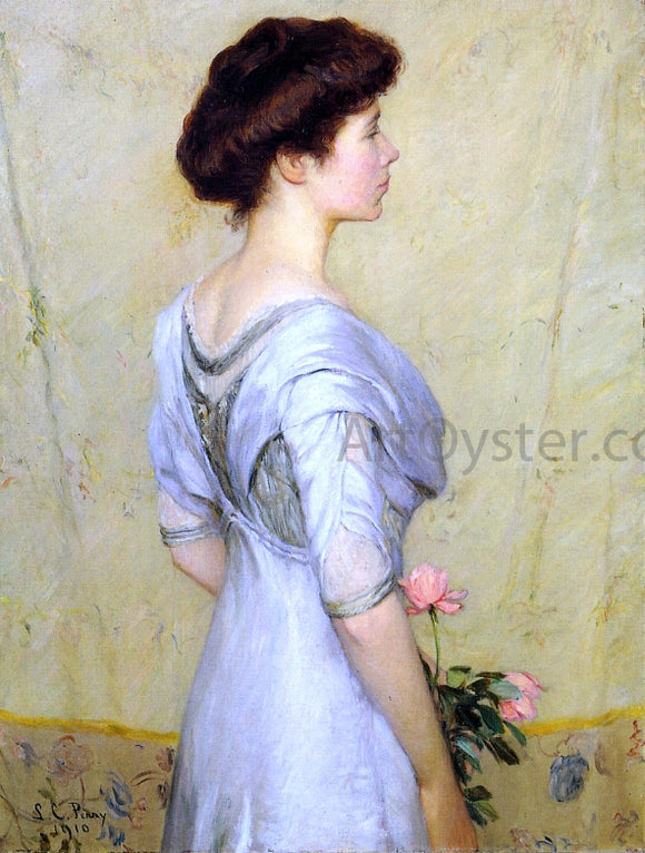  Lilla Cabot Perry The Pink Rose - Canvas Art Print
