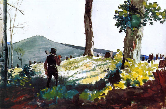  Winslow Homer The Pioneer - Canvas Art Print