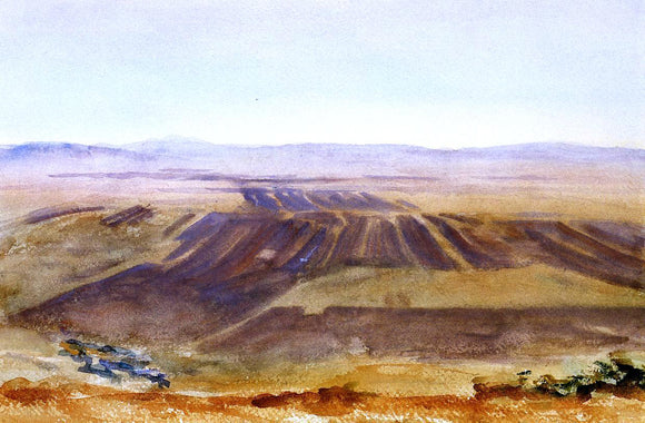  John Singer Sargent The Plains from Nazareth - Canvas Art Print