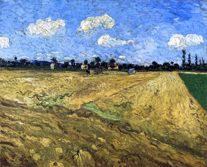  Vincent Van Gogh The Ploughed Field - Canvas Art Print