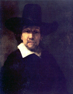  Rembrandt Van Rijn The Poet Jeremia de Decker - Canvas Art Print