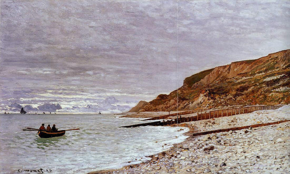  Claude Oscar Monet The Point de la Heve, Honfleur - Canvas Art Print