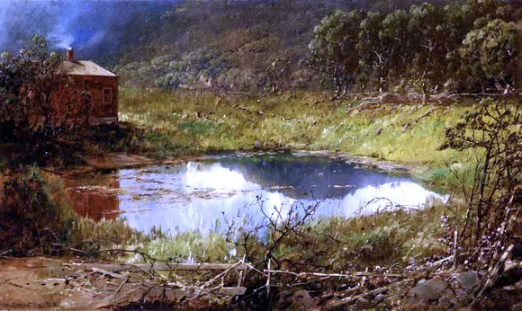  William Louis Sonntag The Pond - Canvas Art Print