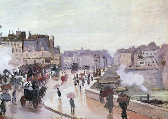 Claude Oscar Monet The Pont Neuf - Canvas Art Print