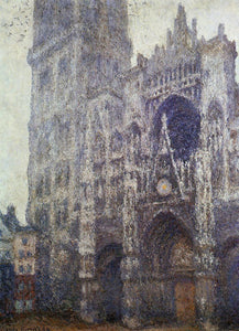  Claude Oscar Monet The Portal and the Tour d'Albene, Grey Weather - Canvas Art Print