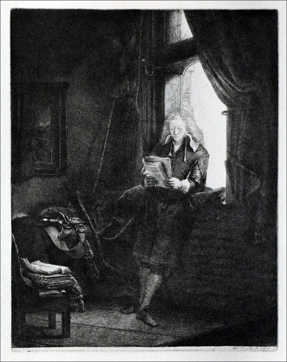  Rembrandt Van Rijn The Portrait of Jan Six - Canvas Art Print