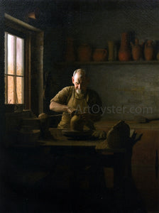  Edmond Thomas Quinn The Potter - Canvas Art Print