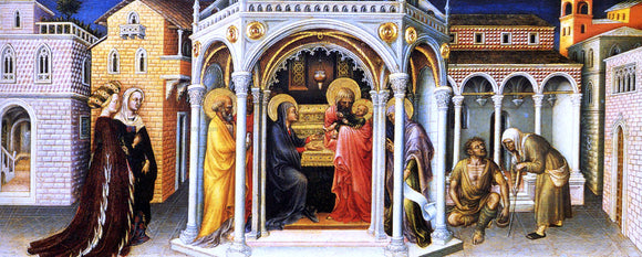  Gentile Da Fabriano The Presentation In the Temple - Canvas Art Print
