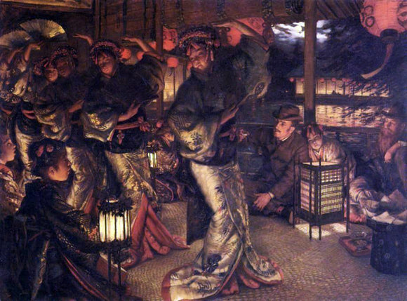  James Tissot The Prodigal Son in Modern Life: in Foreign Climes - Canvas Art Print