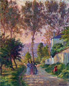  Henri Lebasque The Promenade - Canvas Art Print