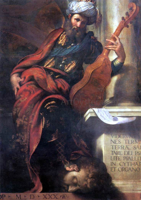  Camillo Boccaccino The Prophet David - Canvas Art Print
