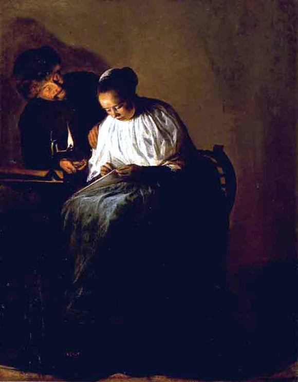  Judith Leyster The Proposition - Canvas Art Print