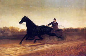  Nicholas Scott Leighton The Racing Sulky - Canvas Art Print