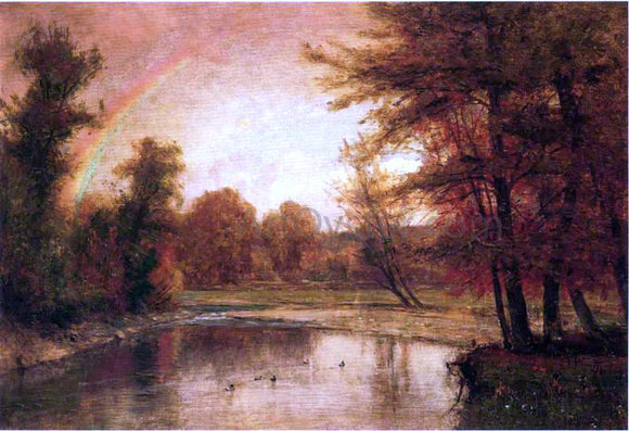  Thomas Worthington Whittredge The Rainbow - Canvas Art Print