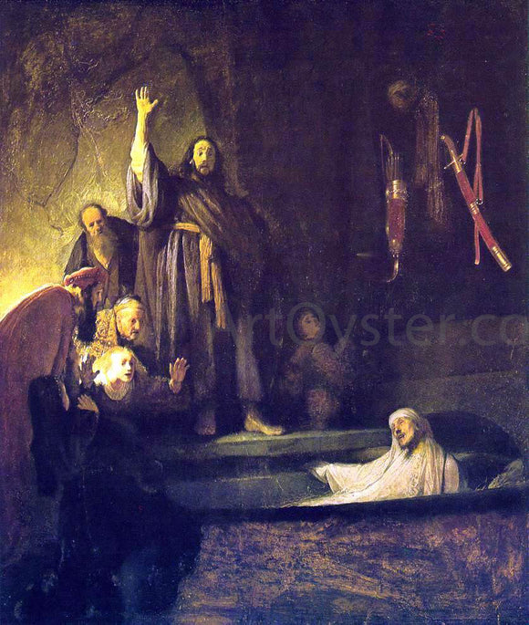  Rembrandt Van Rijn The Raising of Lazarus - Canvas Art Print