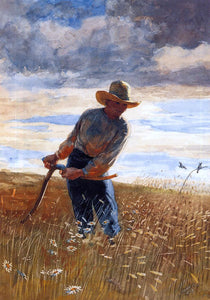 Winslow Homer The Reaper - Canvas Art Print