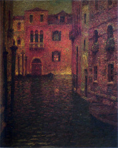  Henri Le Sidaner The Red Palace - Canvas Art Print