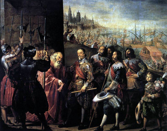  Antonio De Pereda The Relief of Genoa - Canvas Art Print