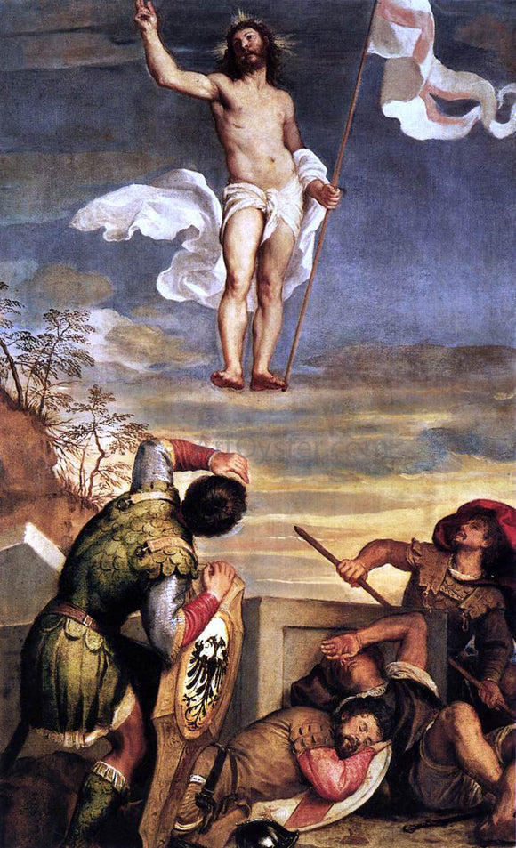  Titian The Resurrection - Canvas Art Print