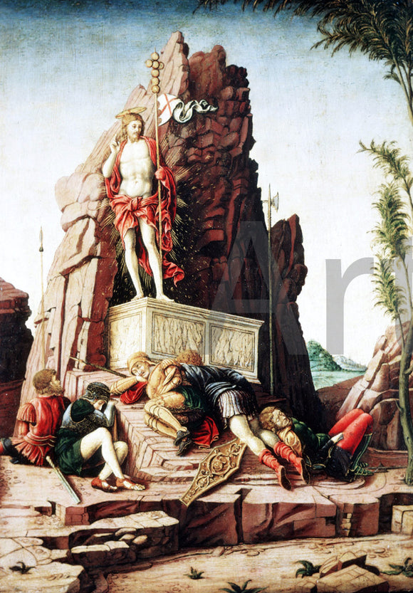  Andrea Mantegna The Resurrection - Canvas Art Print