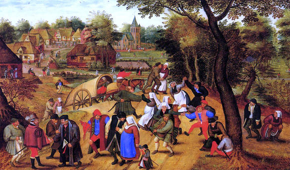  The Younger Pieter Bruegel The Return of the Fair - Canvas Art Print
