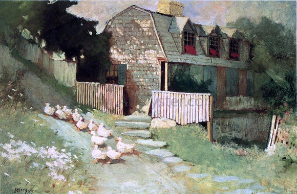  James Hogarth Dennis The Return of the Flock - Canvas Art Print