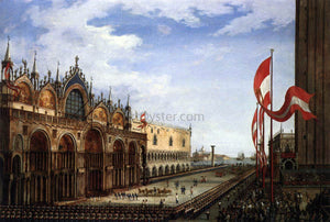  Vincenzo Chilone The Return of the Horses of San Marco - Canvas Art Print