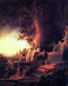  Rembrandt Van Rijn The Risen Christ Appearing to Mary Magdalen - Canvas Art Print