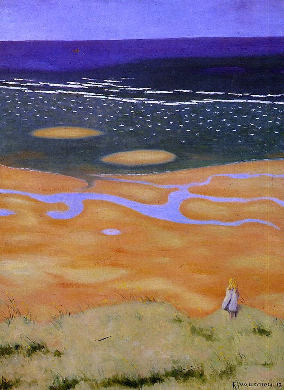  Felix Vallotton The Rising Tide - Canvas Art Print