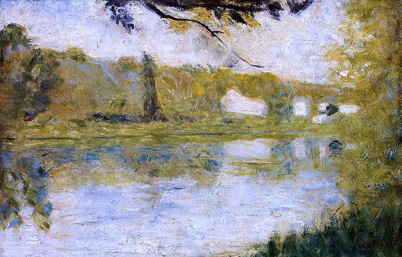  Georges Seurat The Riverside - Canvas Art Print