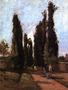  Camille Pissarro The Road - Canvas Art Print