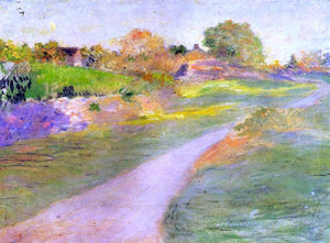  Julian Alden Weir The Road to No-Where - Canvas Art Print