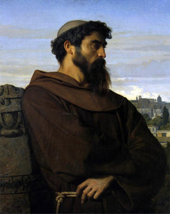  Alexandre Cabanel The Roman Monk - Canvas Art Print
