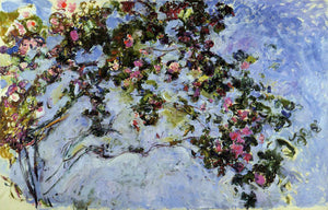  Claude Oscar Monet The Rose Bush - Canvas Art Print