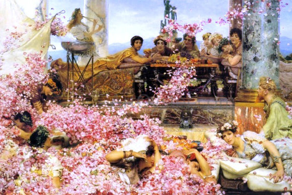  Sir Lawrence Alma-Tadema The Roses of Heliogabalus - Canvas Art Print