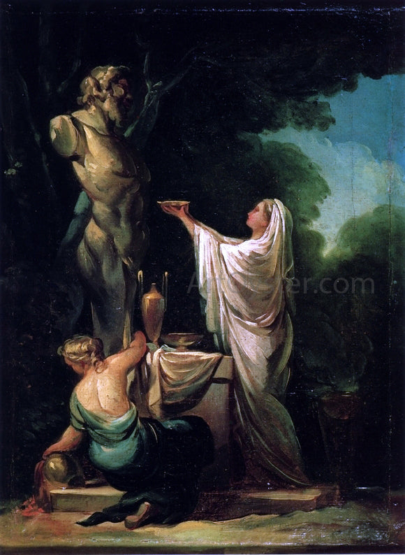  Francisco Jose de Goya Y Lucientes The Sacrifice to Priapus - Canvas Art Print