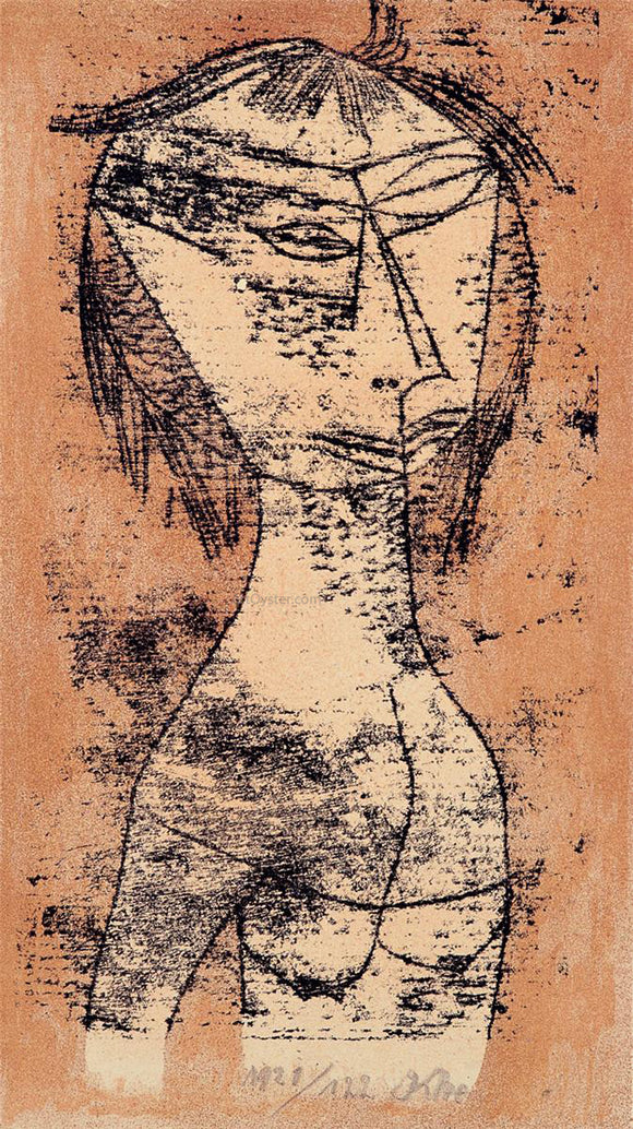  Paul Klee The Saint of Inner Light - Canvas Art Print