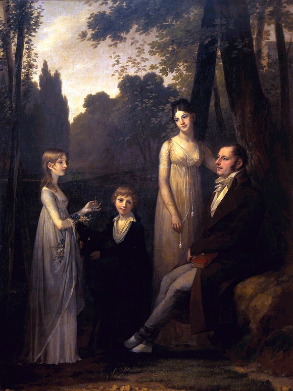  Pierre Paul Prudhon The Schimmelpenninck Family - Canvas Art Print