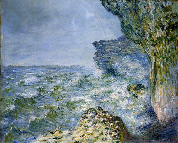  Claude Oscar Monet The Sea at Fecamp - Canvas Art Print