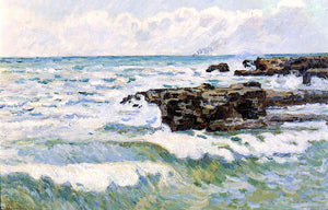  Armand Guillaumin The Sea at Saint-Palais - Canvas Art Print