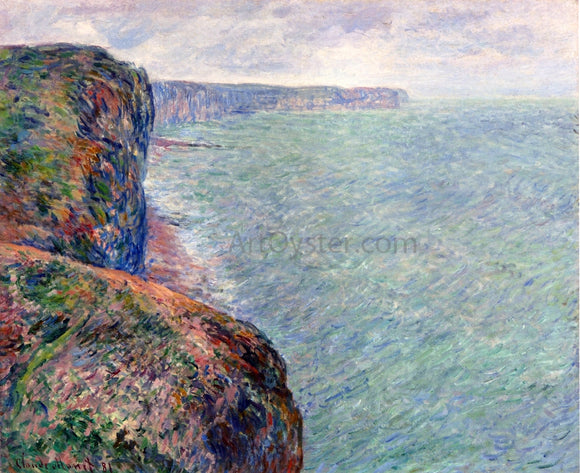  Claude Oscar Monet The Sea View of Cliffs - Canvas Art Print