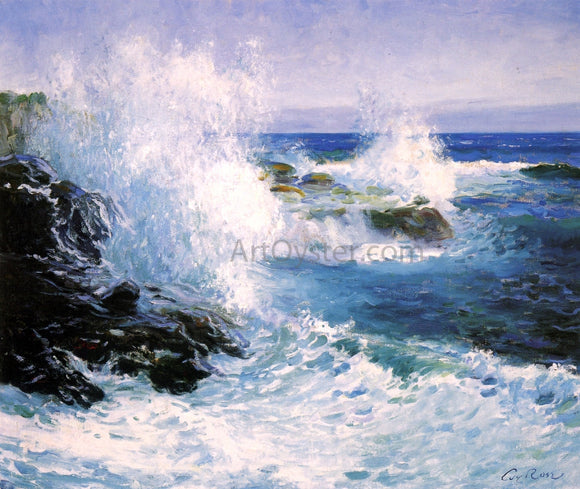  Guy Orlando Rose The Sea View of Cliffs - Canvas Art Print