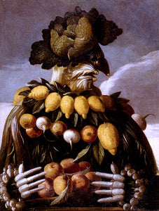  Giuseppe Arcimboldo The Seasons Pic 1 - Canvas Art Print