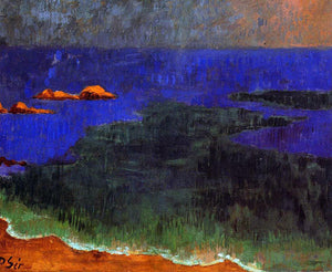  Paul Serusier The Seat at Poldu: Sunset - Canvas Art Print