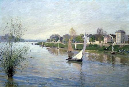  Alfred Sisley The Seine at Argenteuil - Canvas Art Print