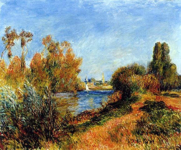  Pierre Auguste Renoir The Seine at Argenteuil - Canvas Art Print