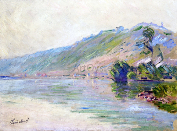  Claude Oscar Monet The Seine at Port-Villes, Clear Weather - Canvas Art Print