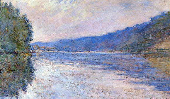  Claude Oscar Monet The Seine at Port-Villez - Canvas Art Print