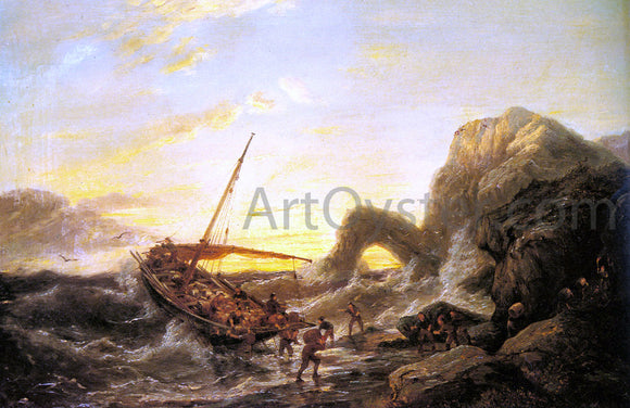  Pieter Christian Dommerson The Shipwreck - Canvas Art Print