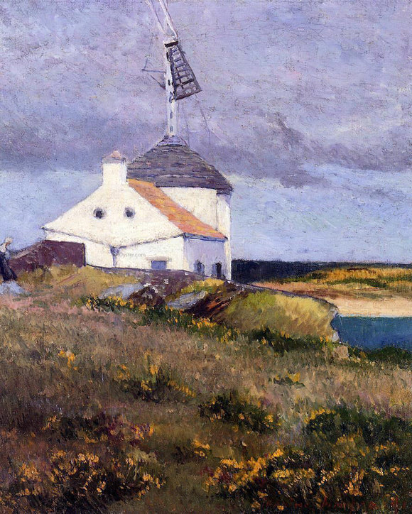  Maxime Maufra The Signal Tower - Canvas Art Print